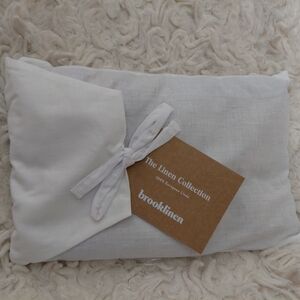 Set of Brooklinen 100% European Linen Standard Pillowcases (Color: Raisin)